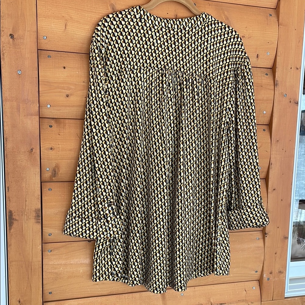 Cocomo Woman Geometric Patterned Women's Blouse. Plus Size 2X NWOT - Picture 8 of 12